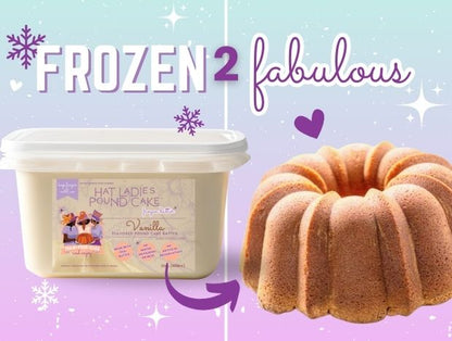 HAT LADIES POUND CAKE FROZEN BATTER
