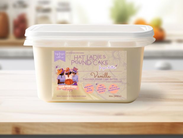 HAT LADIES POUND CAKE FROZEN BATTER