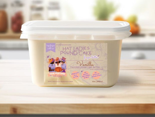 HAT LADIES POUND CAKE FROZEN BATTER